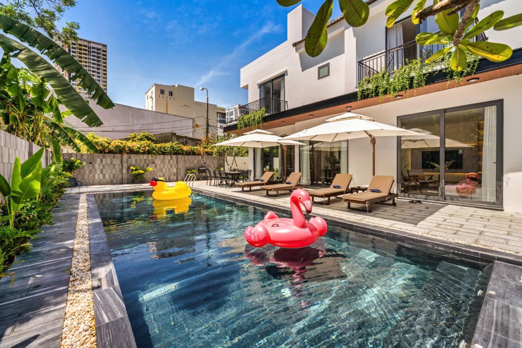 Luxurious 500M Villa, Private Pool, 300M To Beach 다낭 외부 사진