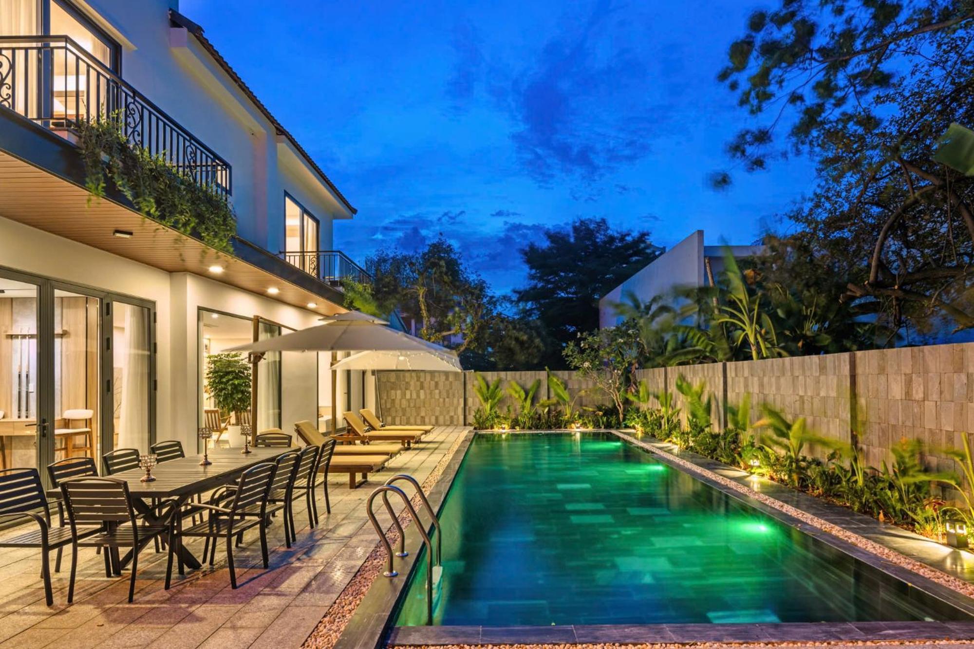 Luxurious 500M Villa, Private Pool, 300M To Beach 다낭 외부 사진
